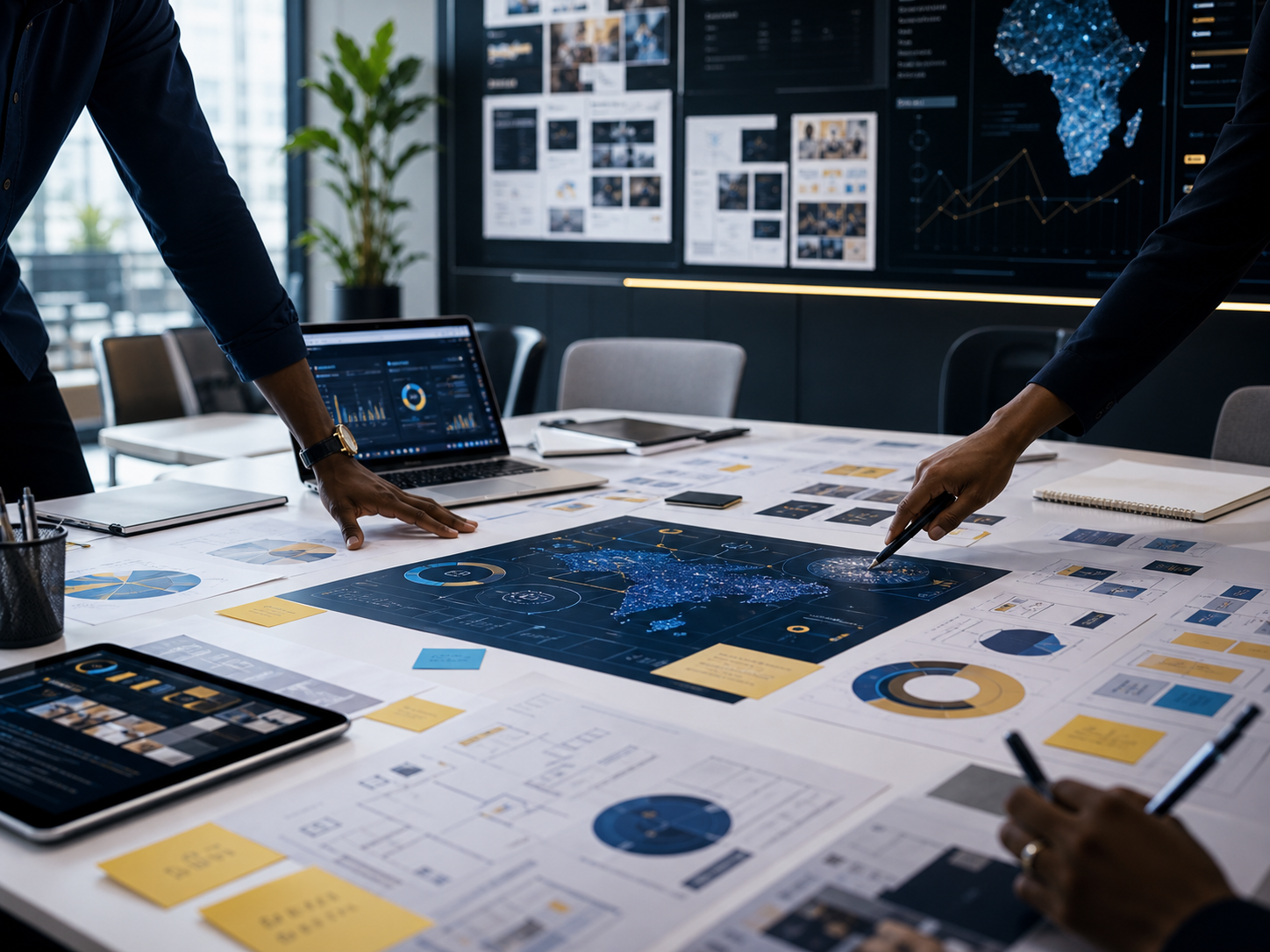 WTB brand strategy and campaign planning table