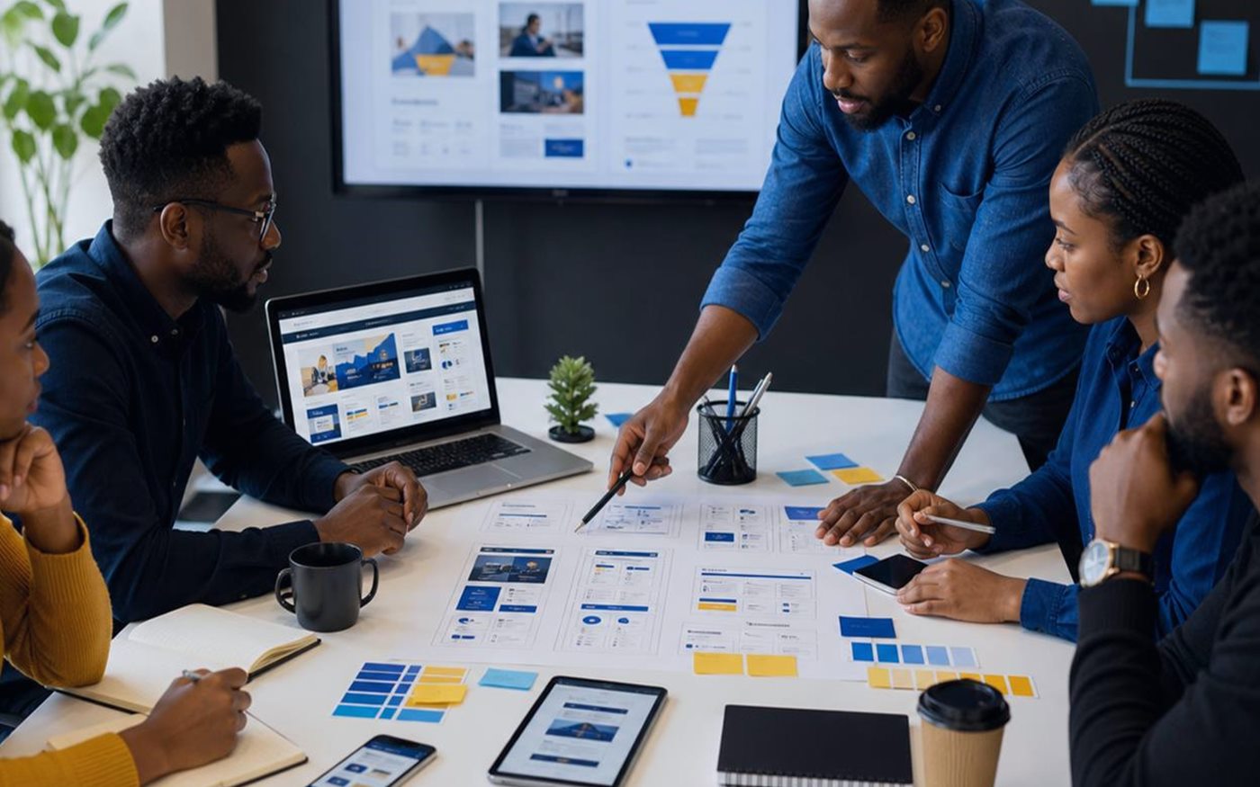 WTB website development planning for Abuja business website